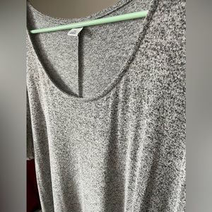 Heather gray old navy dress